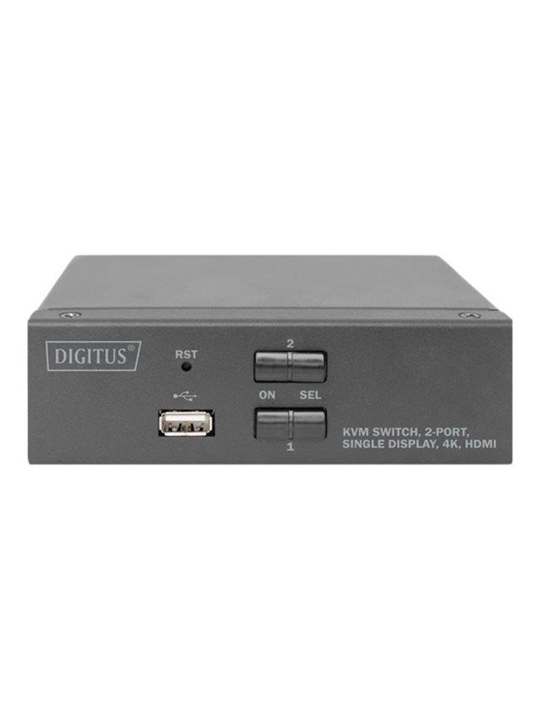 Digitus 2-porttinen 4k Hdmi Kvm -kytkin