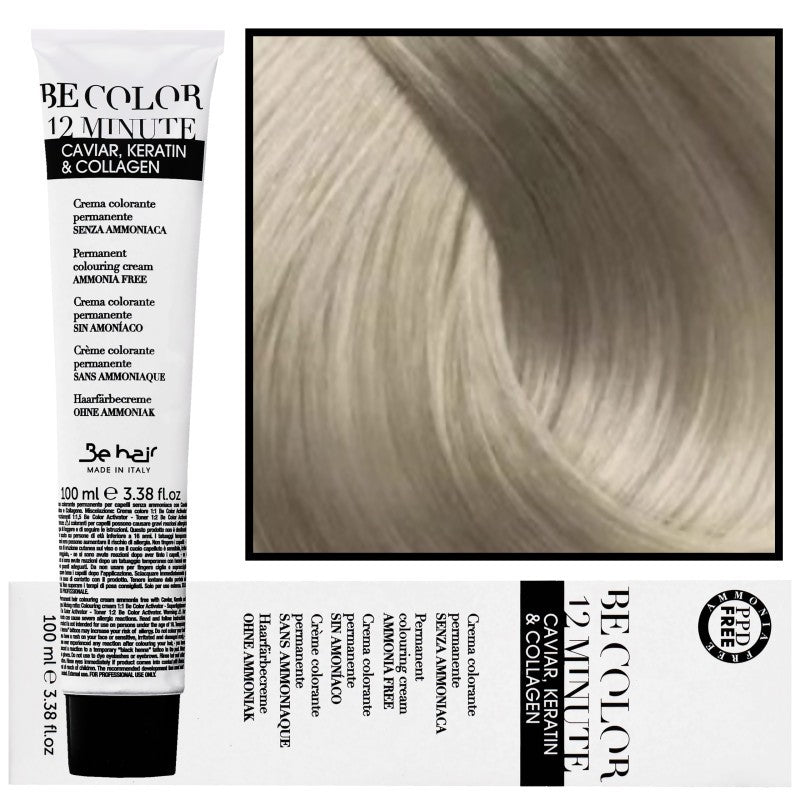 Be Hair Be Color Hiusväri 12 minuuttia 100ml 8,8 | Vaalea beige blondi