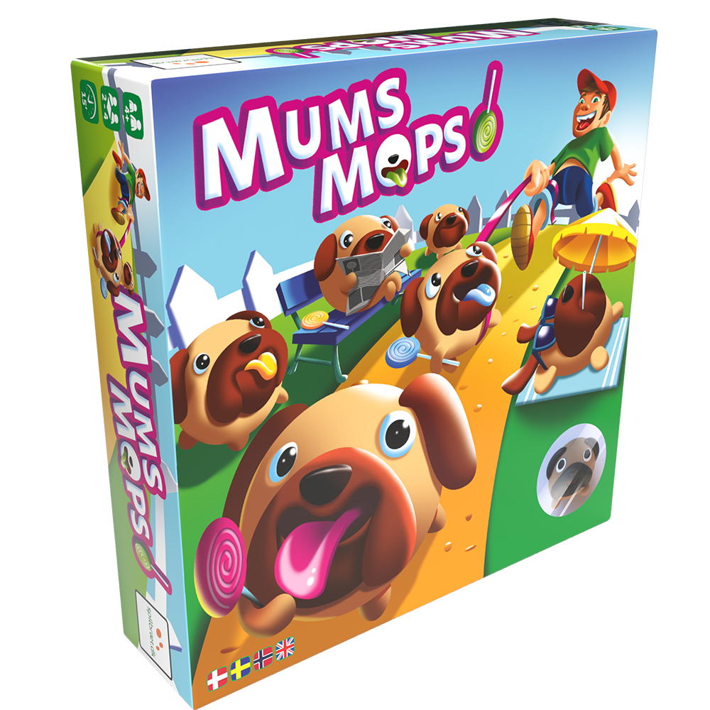 Lautapelit Mums Mops (DA/SE/NO)