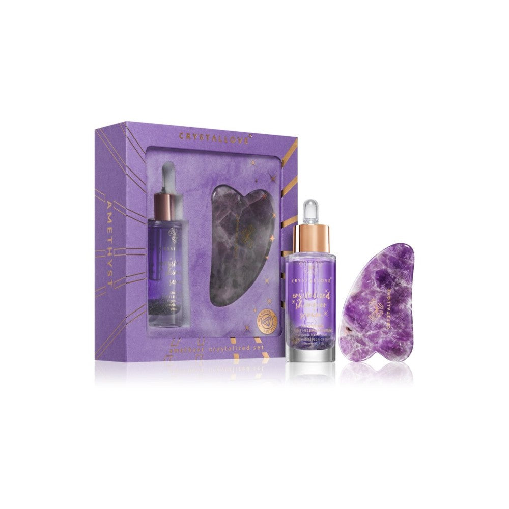 Crystallove Crystalline Amethyst Facial Care Kit 1 kpl