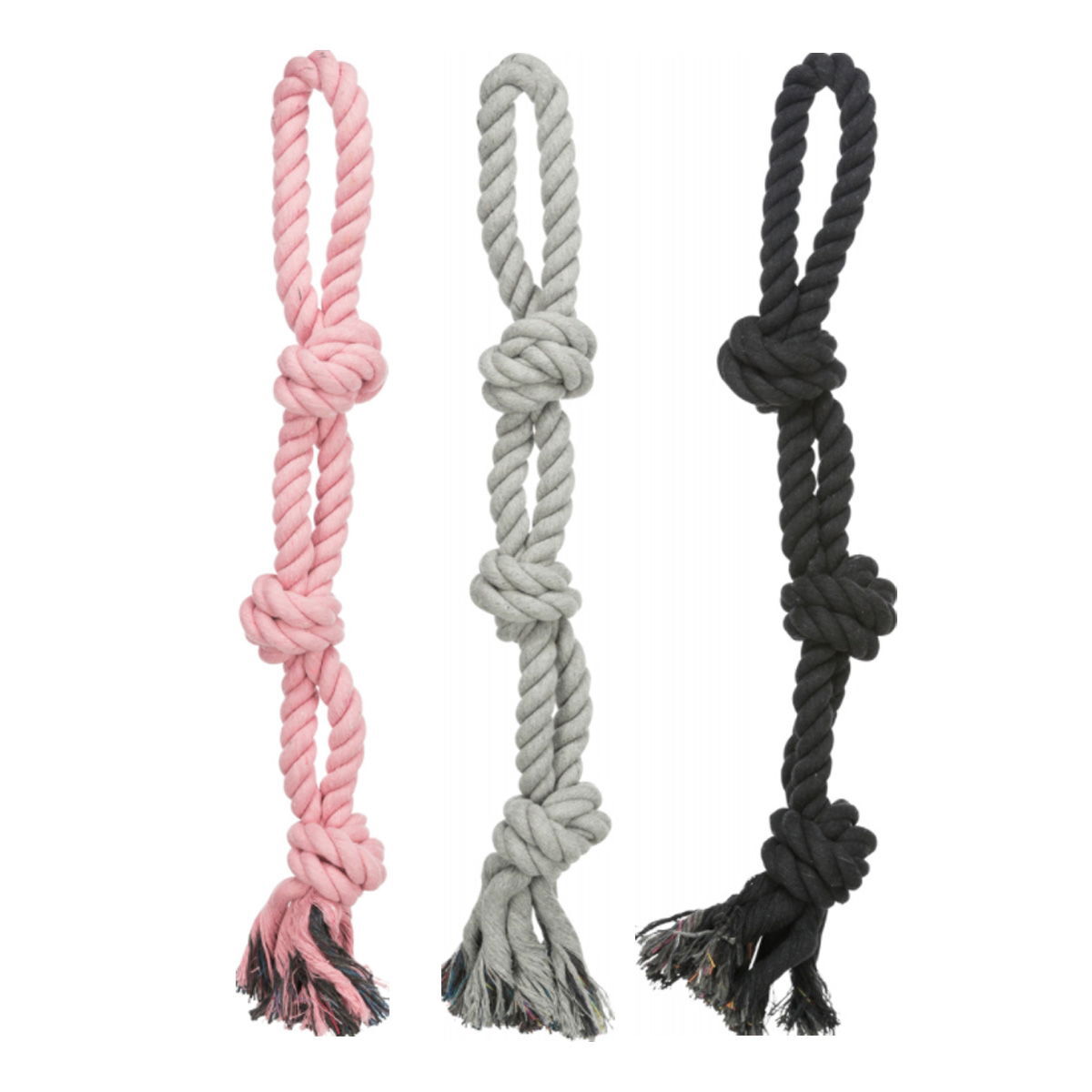 Köysilelu Trixie Denta Fun Double, 60 cm