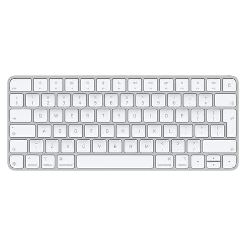 Apple Magic Näppäimistö Universaali Usb + Bluetooth Qwerty Englanti Valkoinen Johdollinen Ja Langaton Englanti