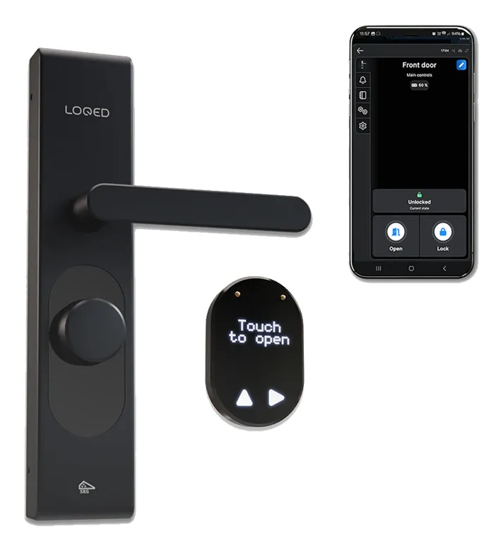 Shelly LOQED Touch Smart Lock Black Edition (EU-Lock)