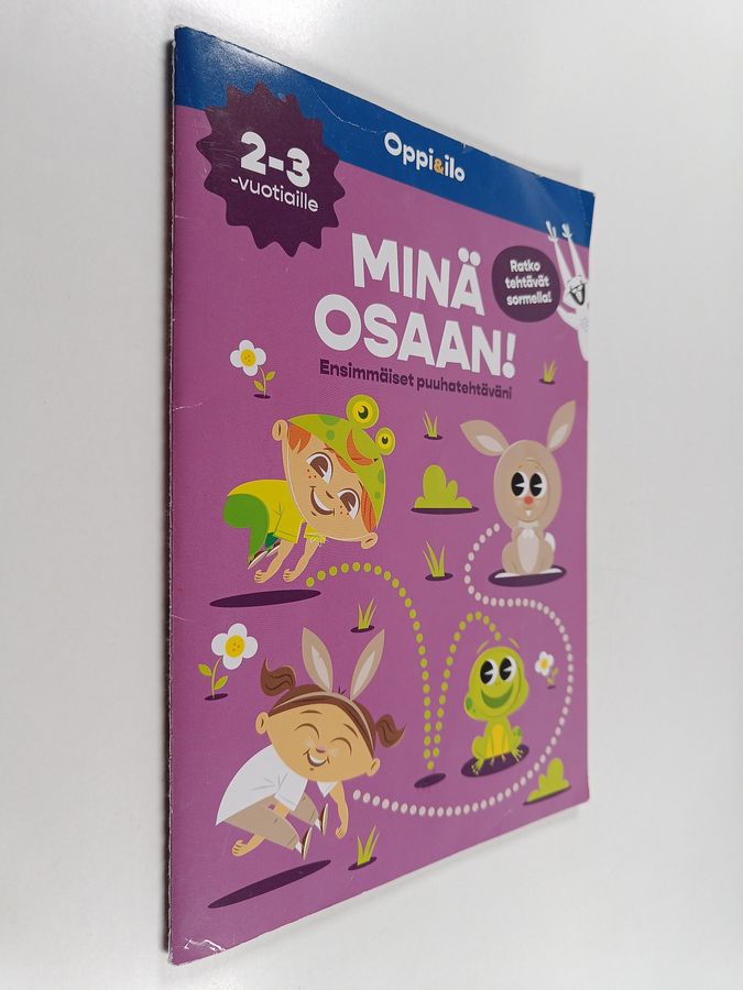 Minä osaan! -puuhakirja 2-3 v