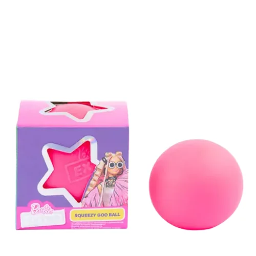 Barbie Squishy Extra Goo Neon Puristeltava Stressipallo - Lajitelma