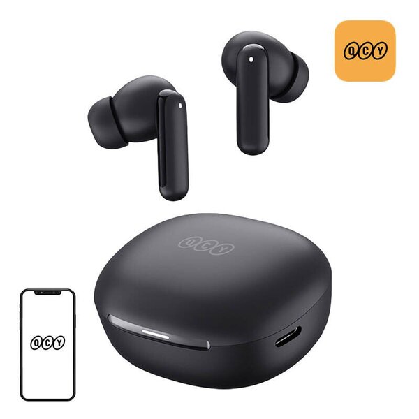 QCY MeloBuds HT16 TWS Earbuds - Black