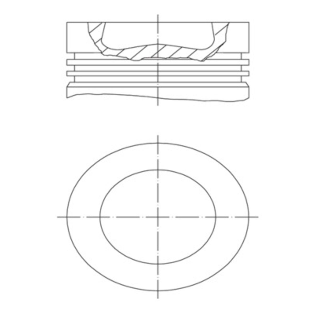 Männät MAHLE 028 PI 00155 002