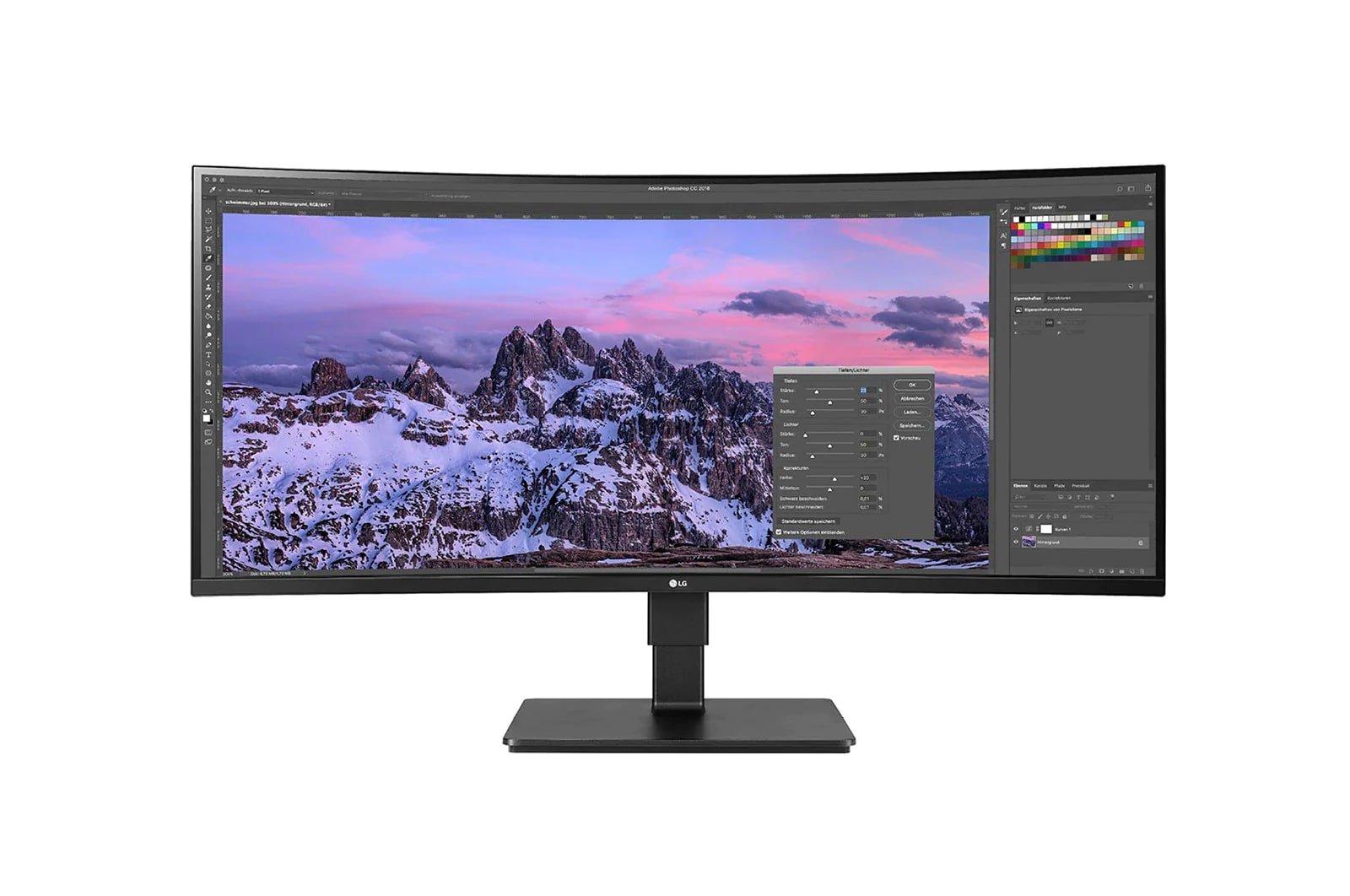 35" LG UltraWide 35BN77CP-B - 3440x1440 (UWQHD) - 100Hz - VA - 90W USB-C