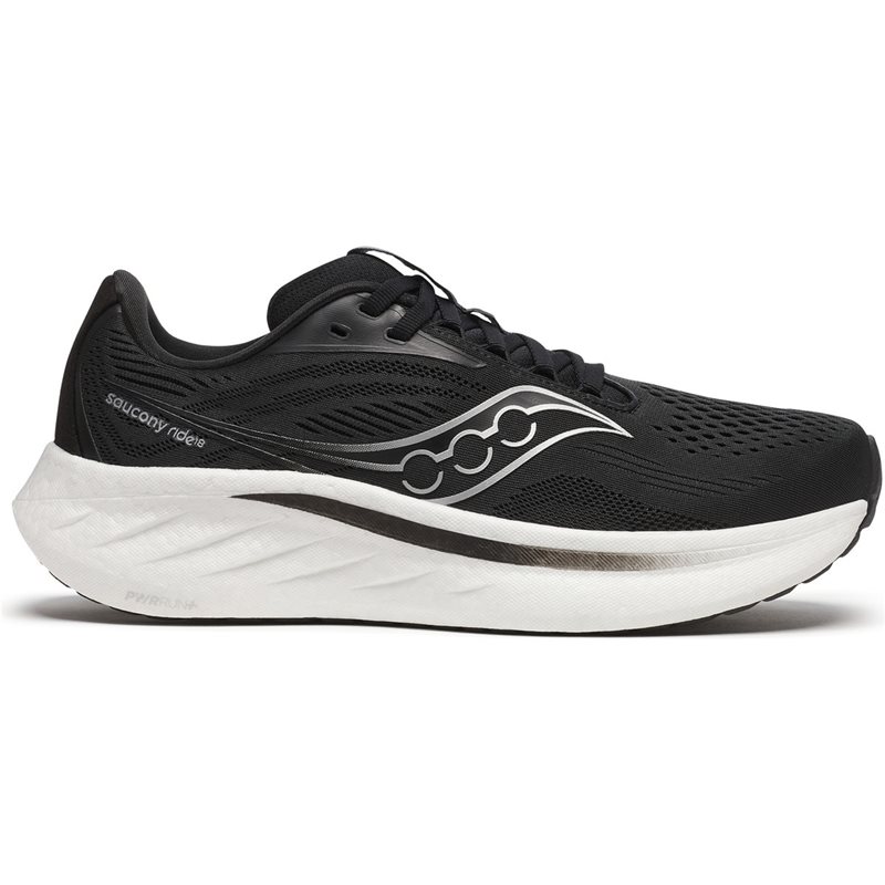 Saucony Ride 18 Wide W Black/White - 35,5