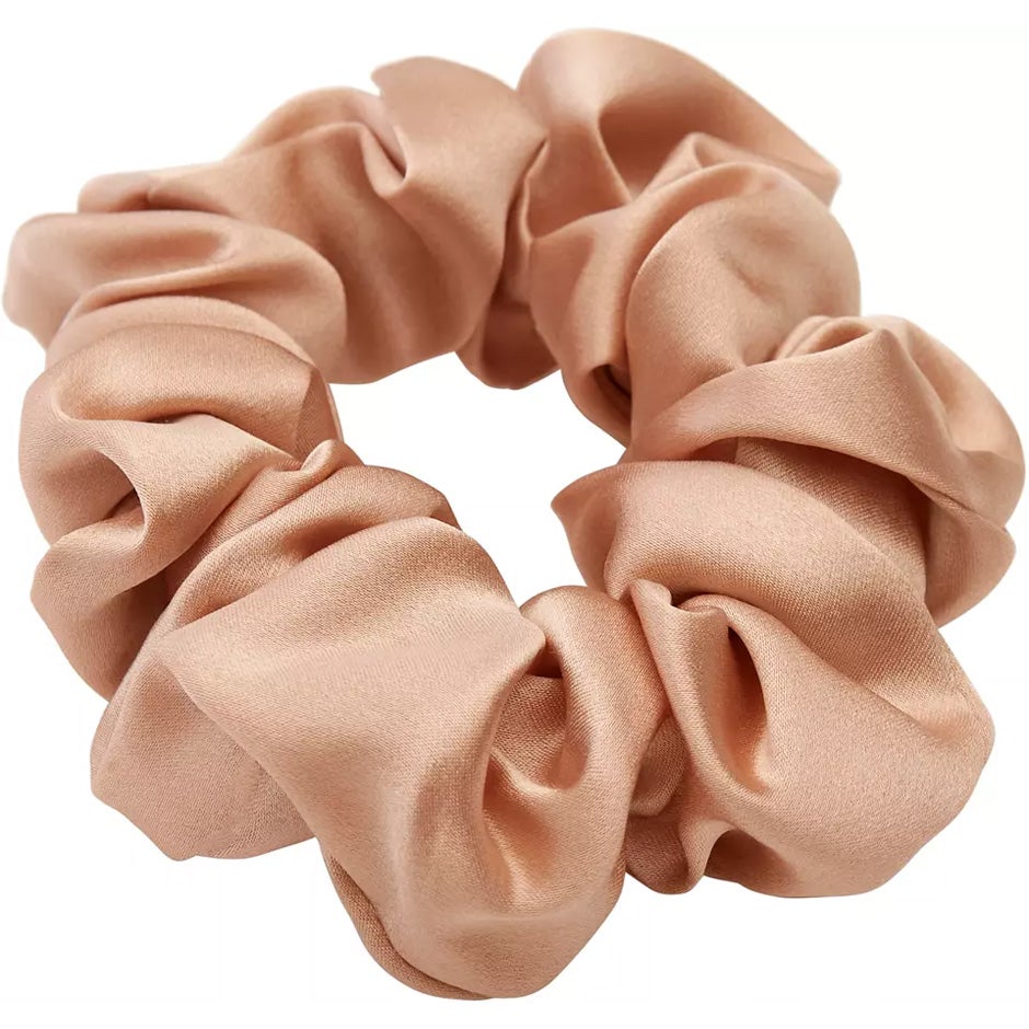 Lenoites Mulberry Silk Scrunchie Rose Gold - 1 pcs