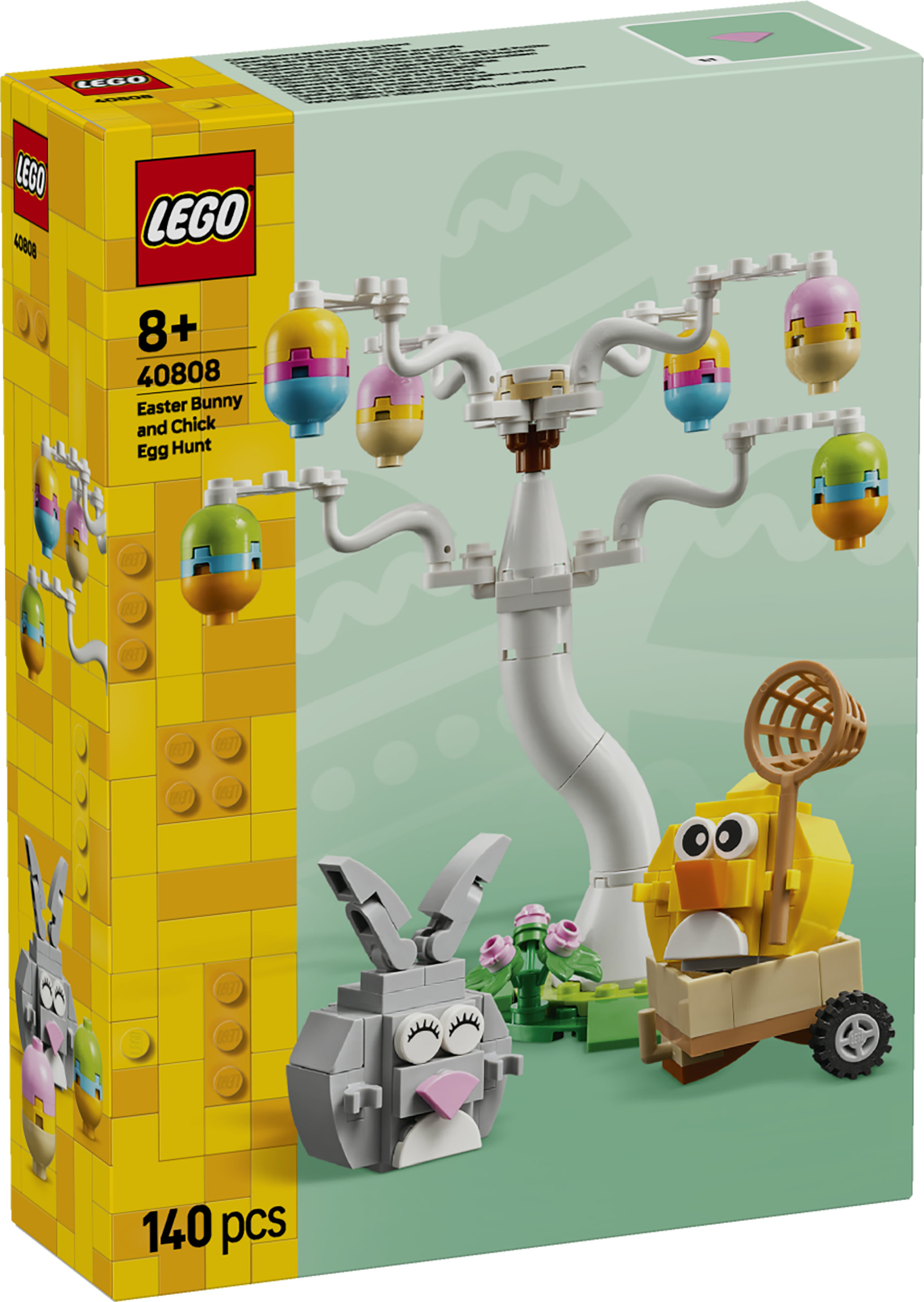 LEGO Icons 40808 Pupu ja tipu pääsiäismunia metsästämässä