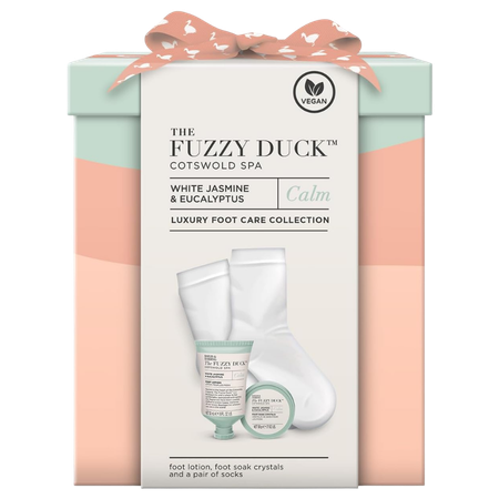 Baylis & Harding The Fuzzy Duck Cotswold Spa White Jasmine & Eucalyptus Calm Luxury Foot Care Collection