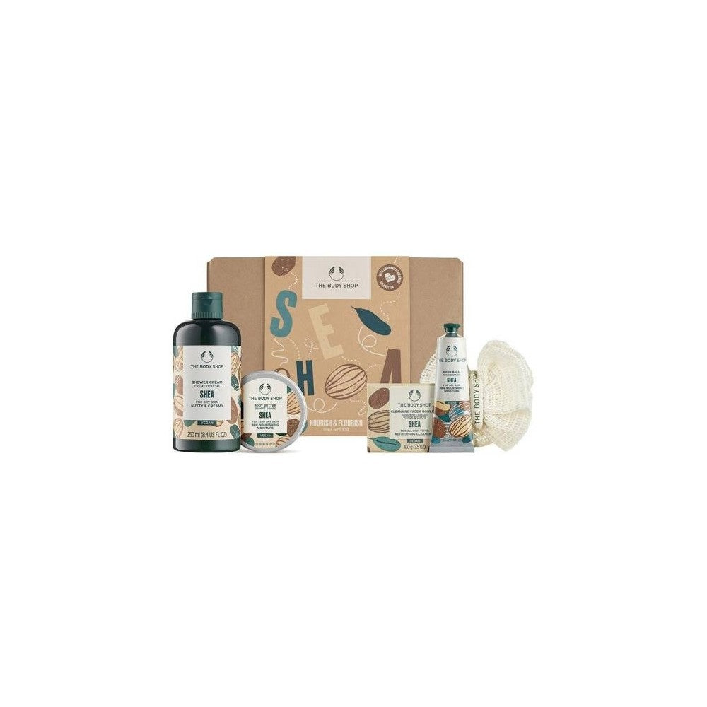 The Body Shop Shea G3 Small - Vartalonhoitolahjasetti kuivalle iholle