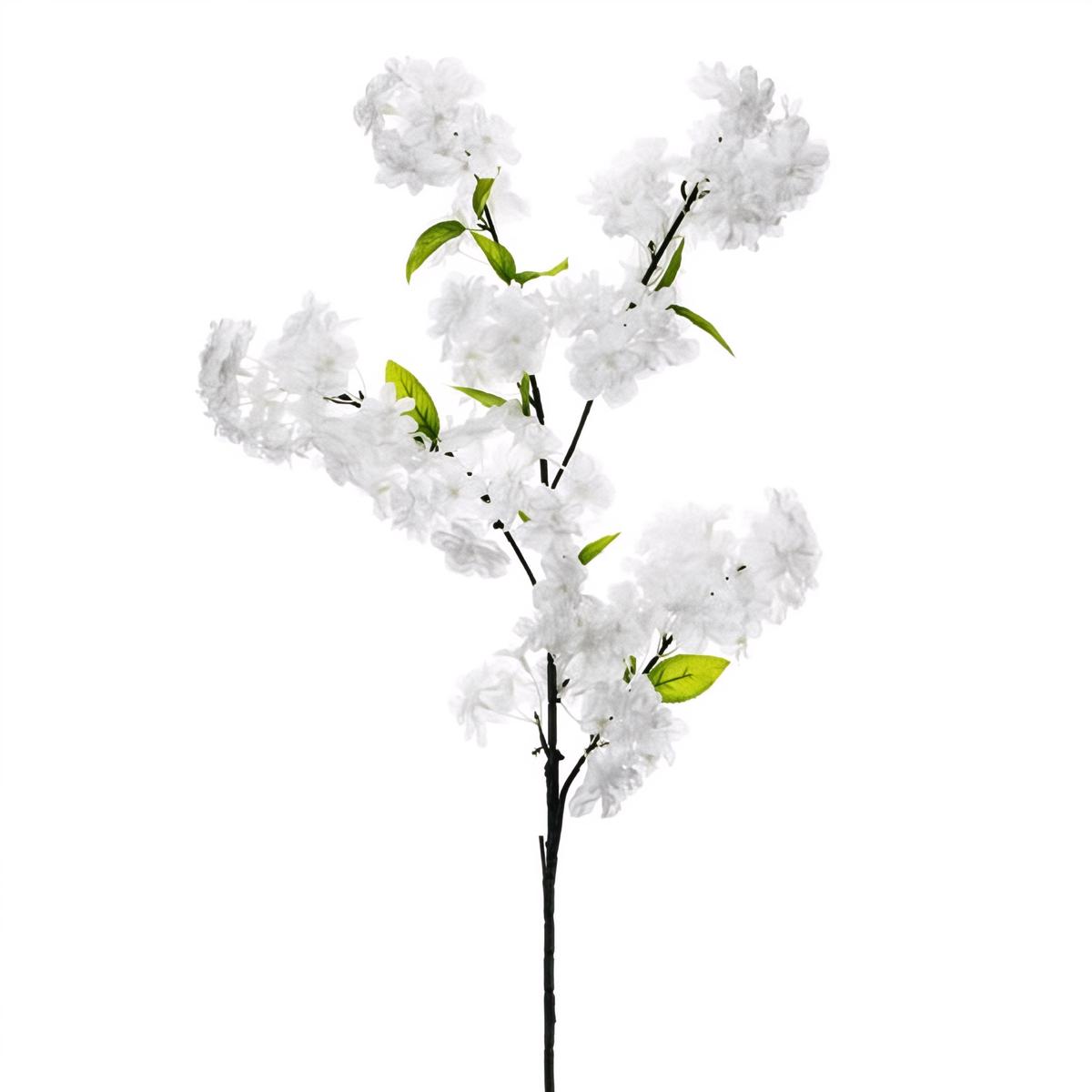 Kirsikkapuun Oksa, valkoinen, 97 cm