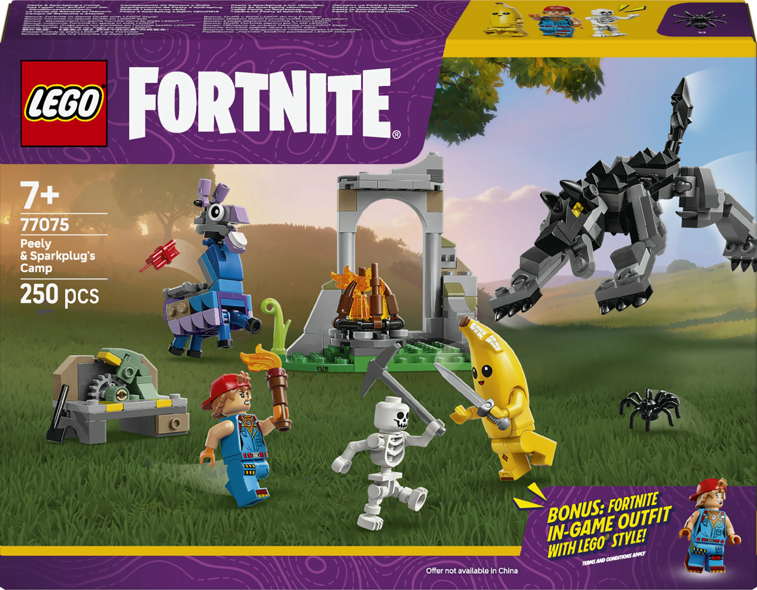 LEGO Fortnite - Peely & Sparkplugin leiri (77075)