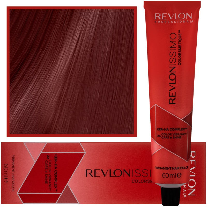 Revlon Revlonissimo Colorsmetique Hiusväri 60ml 5.65 | Vaalea Punainen Mahonki Kastanja