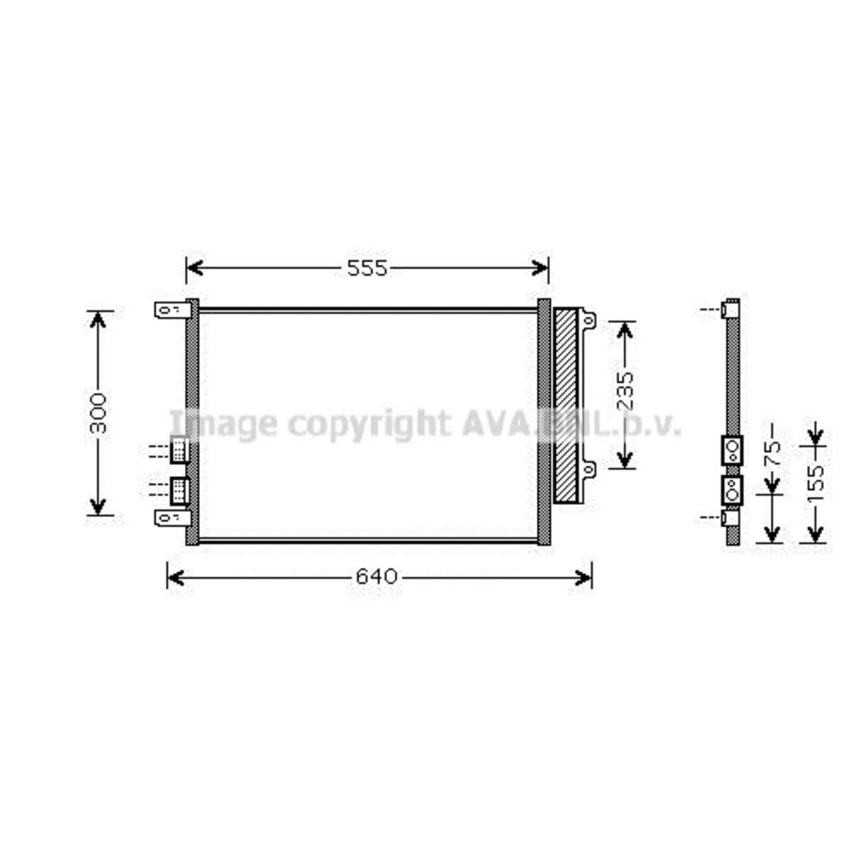 Lauhdutin, ilmastointilaite AVA COOLING SYSTEMS ALA5088D