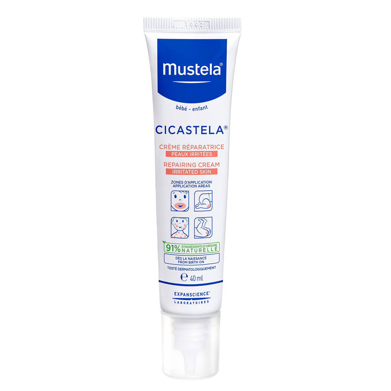 Mustela Cicastela Irritated Skin Repair Cream 40ml
