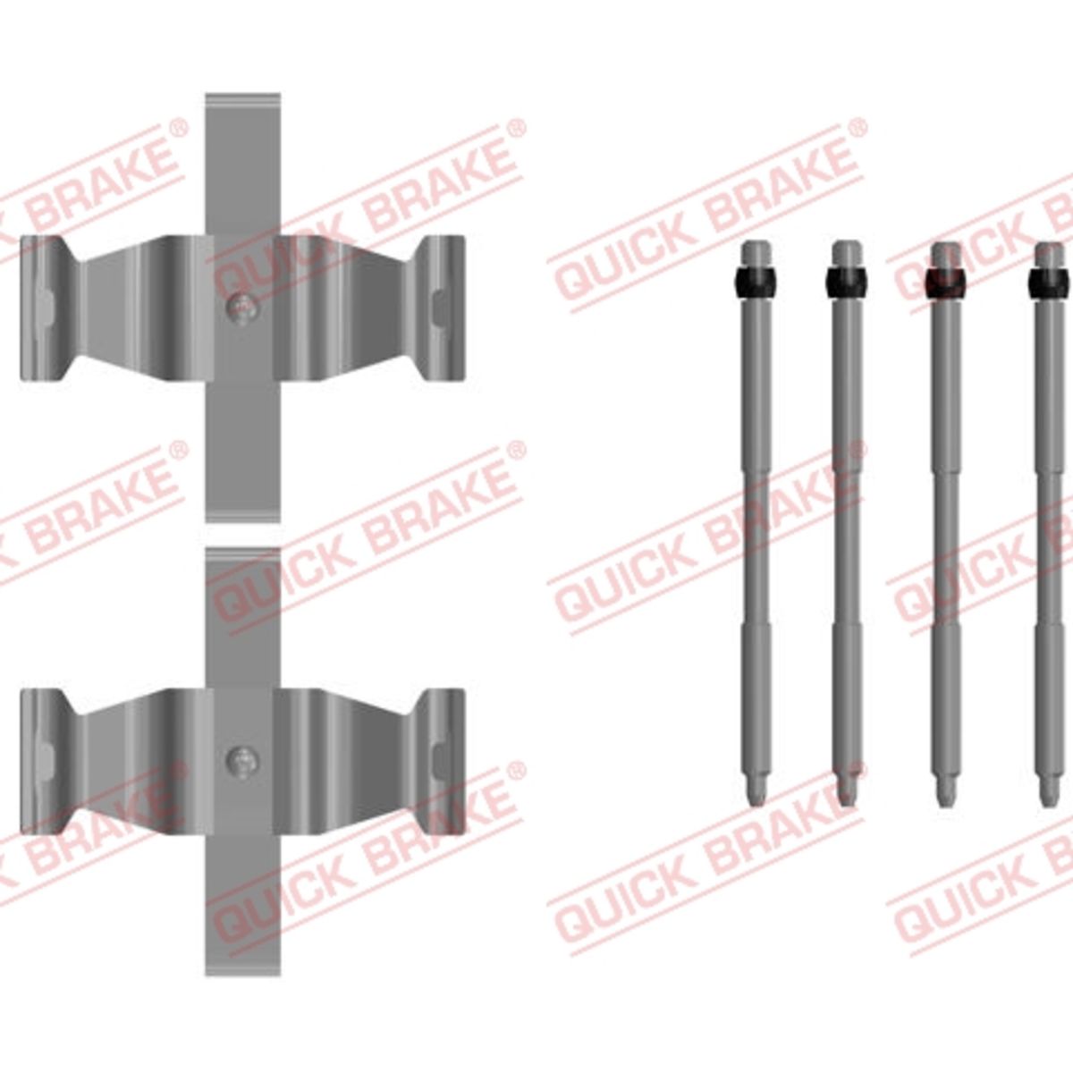Jarrupalojen asennussarja QUICK BRAKE 109-0107