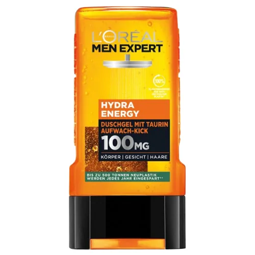 L'Oréal Men Expert Hydra Energy Taurine Suihkugeeli - 250 ml
