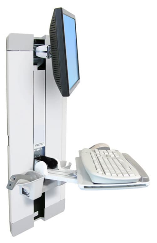 Ergotron Styleview Vertical Lift, Patient Room