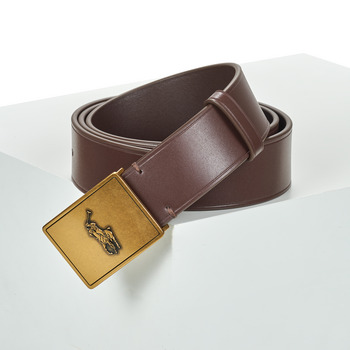 Polo Ralph Lauren Vyö kastanjanruskea / keltainen