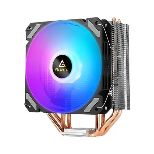 Antec A400i, 120 mm RGB -prosessorijäähdytin, musta