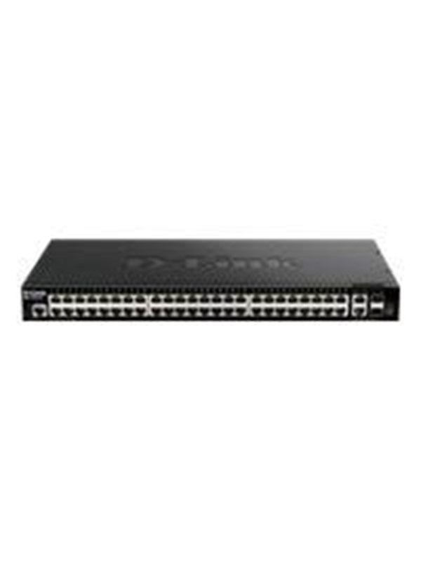 D-link Dgs-1520-52 Verkkokytkin Hallittu L3 10g Ethernet (100/1000/10000) 1u Musta