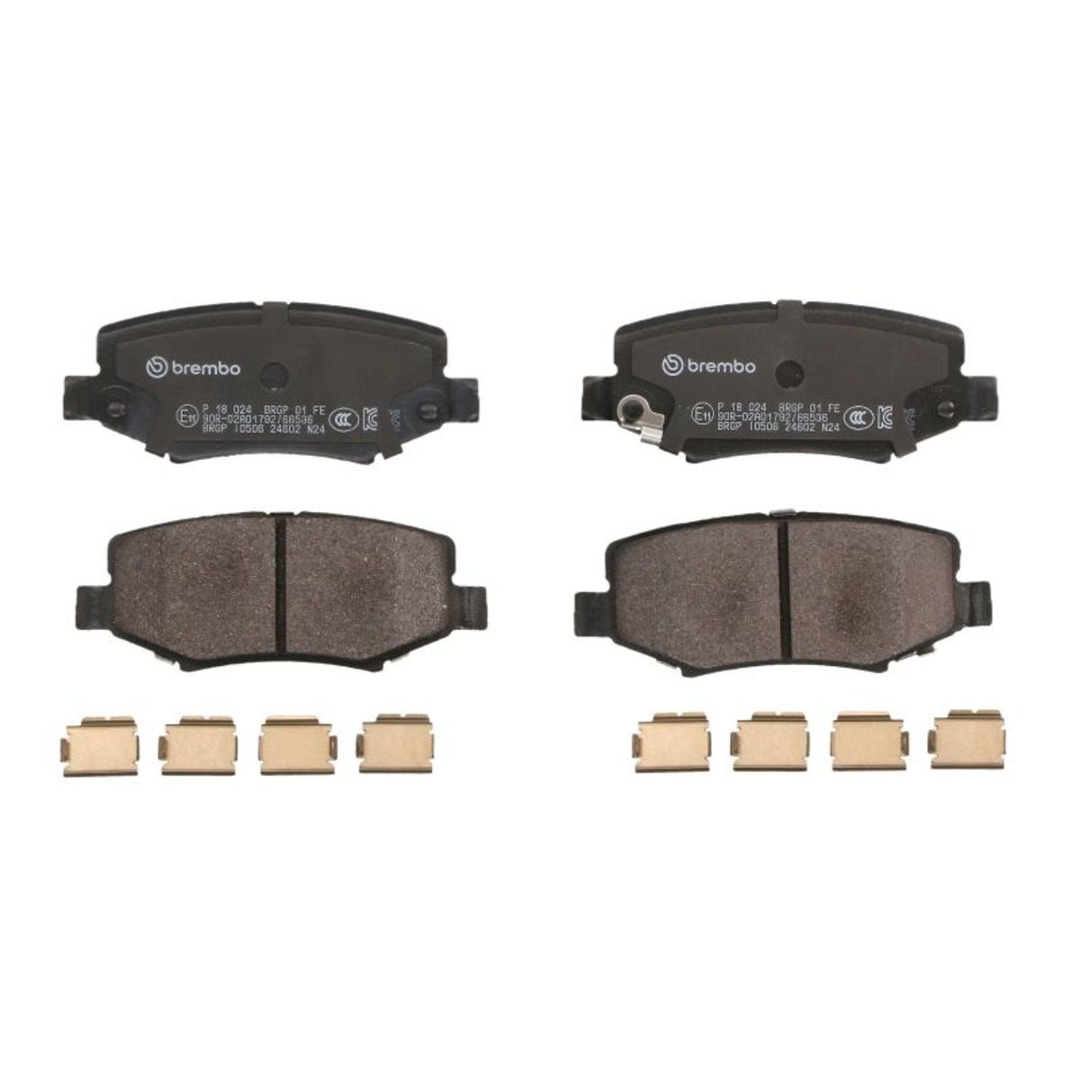 Jarrupalat, levyjarru BREMBO P 18 024