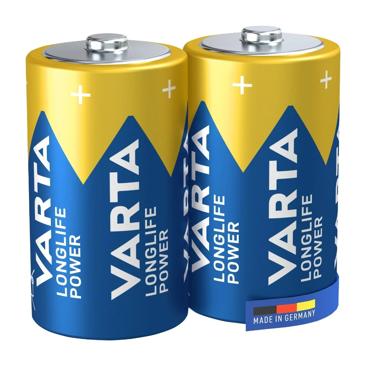 VARTA Longlife Power D-paristo, 2 kpl
