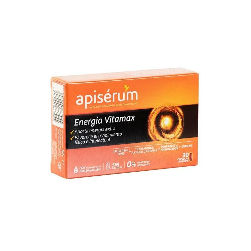 Caps Apisérum Apiserum Energy Vitamax