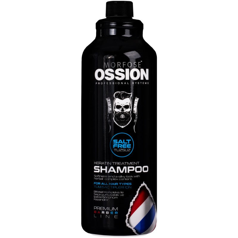 Suolaton keratiinishampoo Morfose Ossion 1000 ml