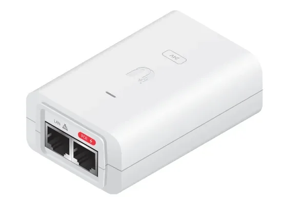 Ubiquiti POE-24-30W-G-WH - Gigabit PoE-injektori, valkoinen