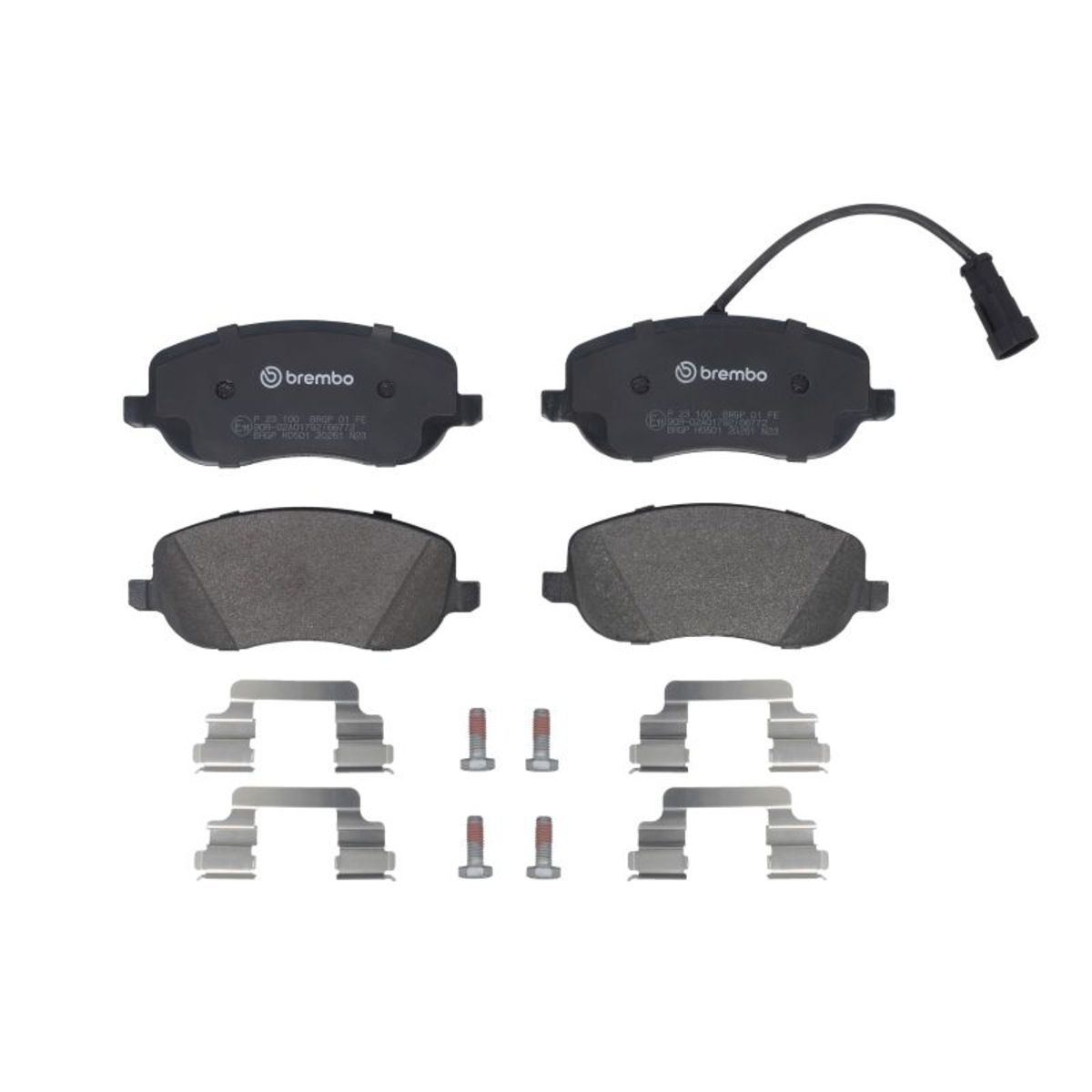 Jarrupalat, levyjarru BREMBO P 23 100