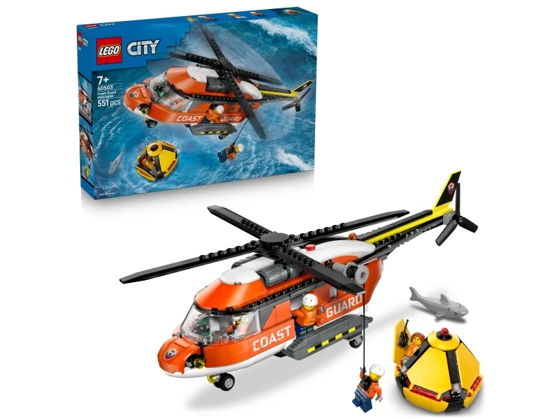 LEGO City 60503 Rannikkovartioston helikopteri