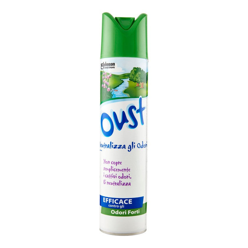 Oust Ilmanraikastin Hajunpoistaja Suihkeessa Tuoksu Open Air 300 ml
