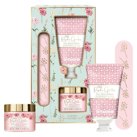 Baylis & Harding Royale Garden Rose Poppy & Vanilla Luxury Manicure Lahjasetti
