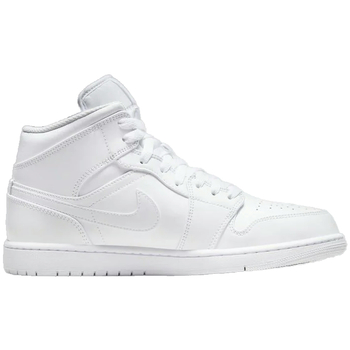 Jordan Korkeavartiset tennarit 'Air Jordan 1 Mid' valkoinen