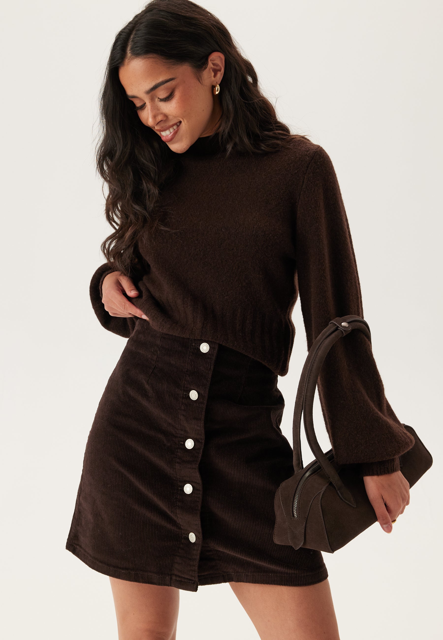 VERO MODA Hame 'VMETTA'  suklaa