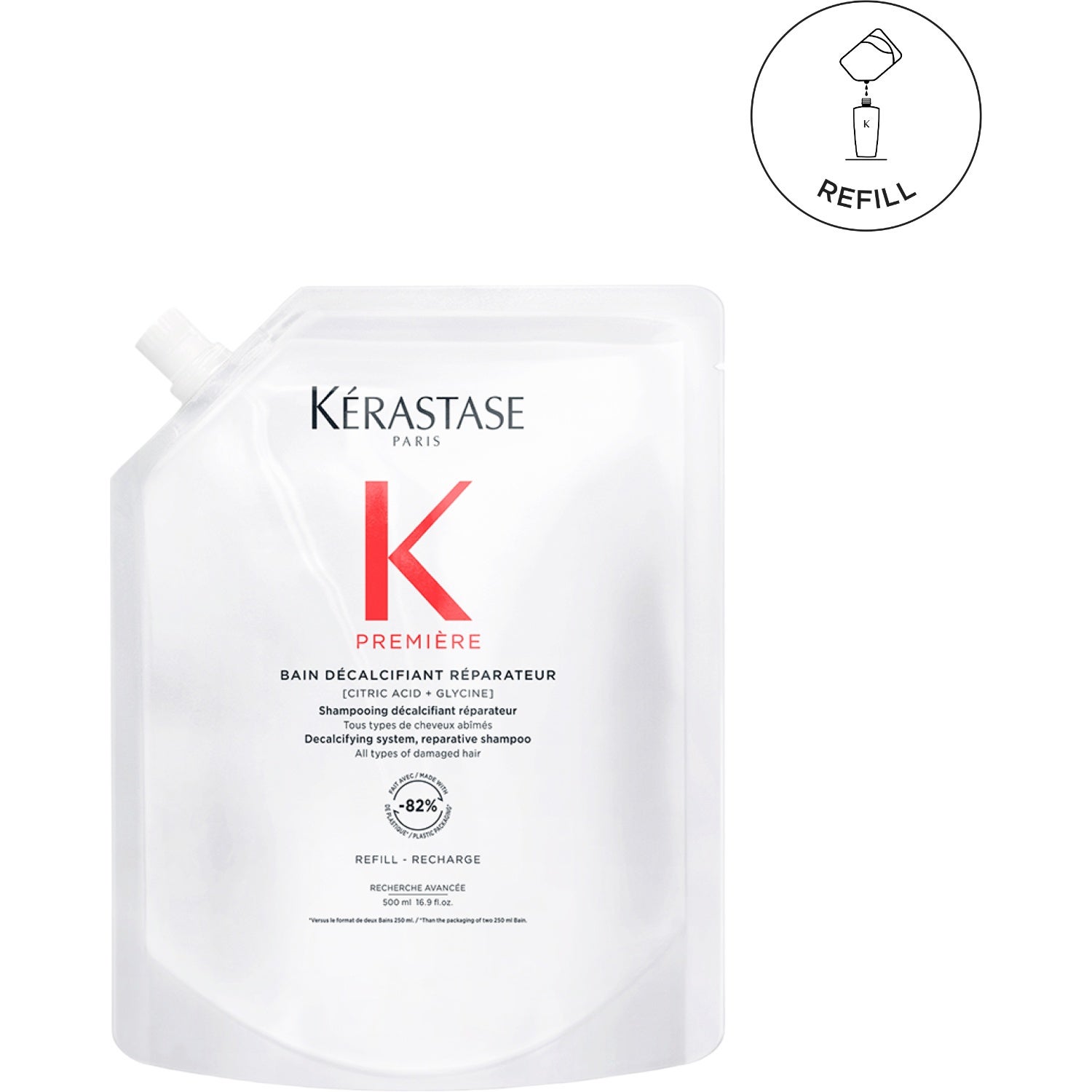 Kérastase Première Bain Décalcifiant Rénovateur Shampoo Refill - 500 ml Refill