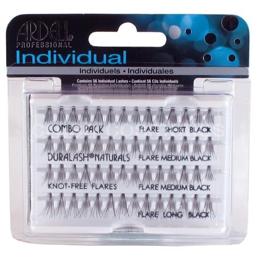 Ardell Yksittäinen Duralash Naturals Combo Pack Musta