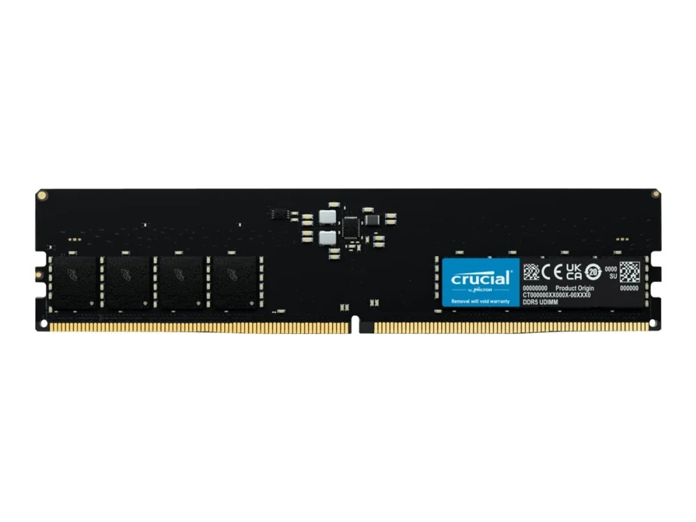 Crucial - DDR5 - moduuli - 16 GB - DIMM 288-nastainen - 5600 MHz / PC5-44800 - puskuroimaton