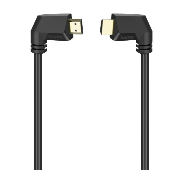 Hama High Speed HDMI -kaapeli, jossa Ethernet, HDR, ARC, 1,5 m, musta