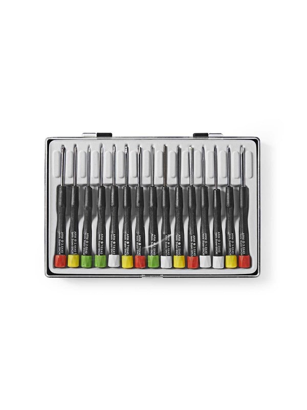 Nedis Tarkkuus ruuvimeisselisarja | 3x PH / 4x Flat / 4x Hex / 4x Tx