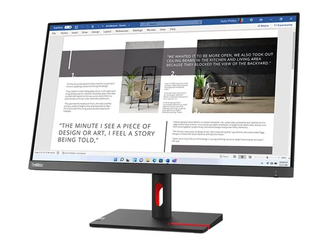 27" Lenovo ThinkVision S27i-30 - 1920x1080 (FHD) - 100Hz - IPS