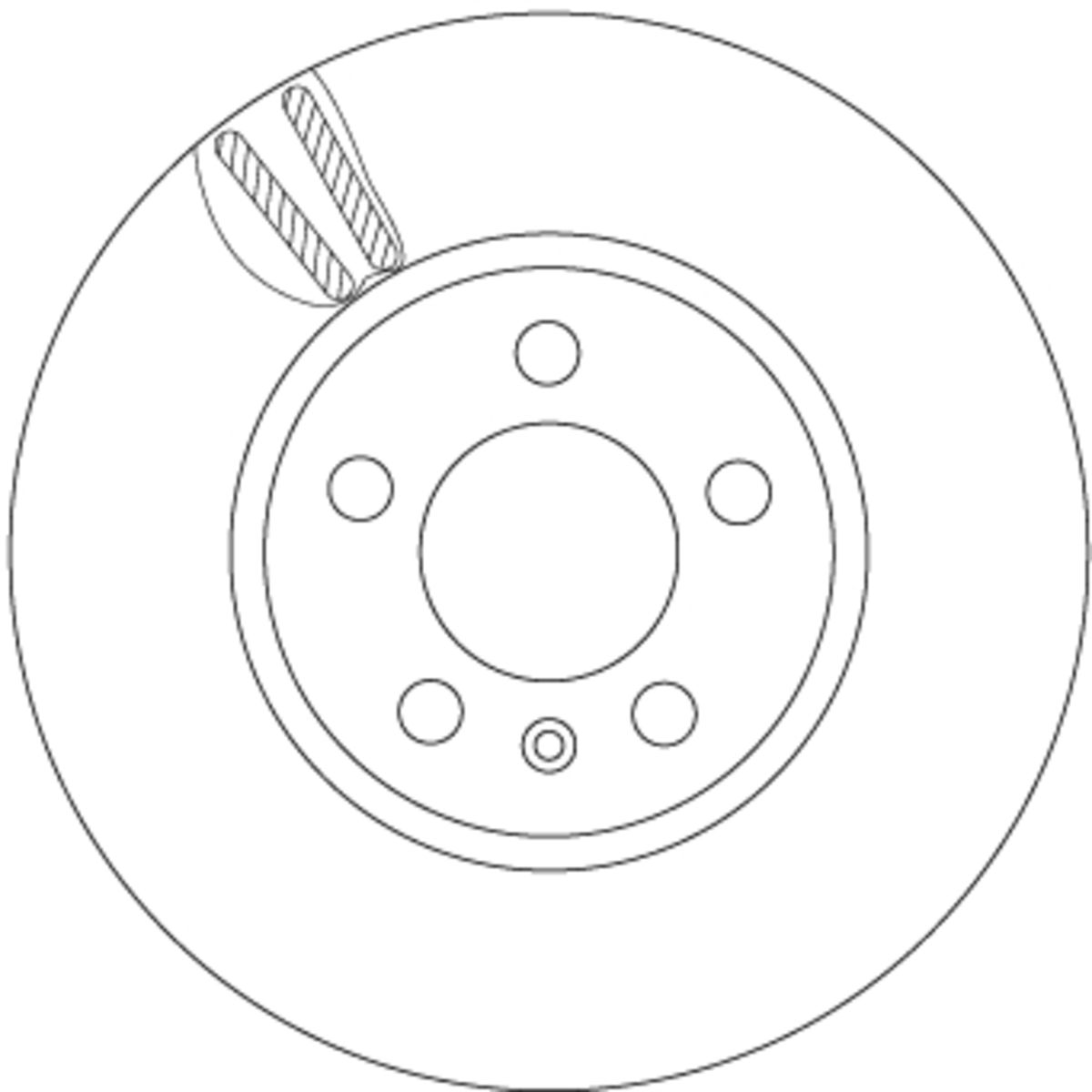 Jarrulevy TRW DF6964