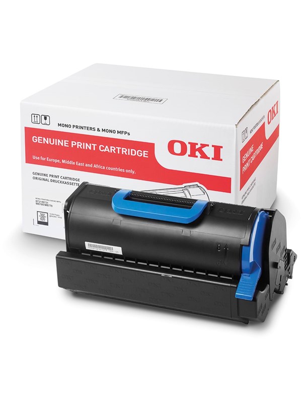 OKI 45488802 High Yield -laservärikasetti, musta
