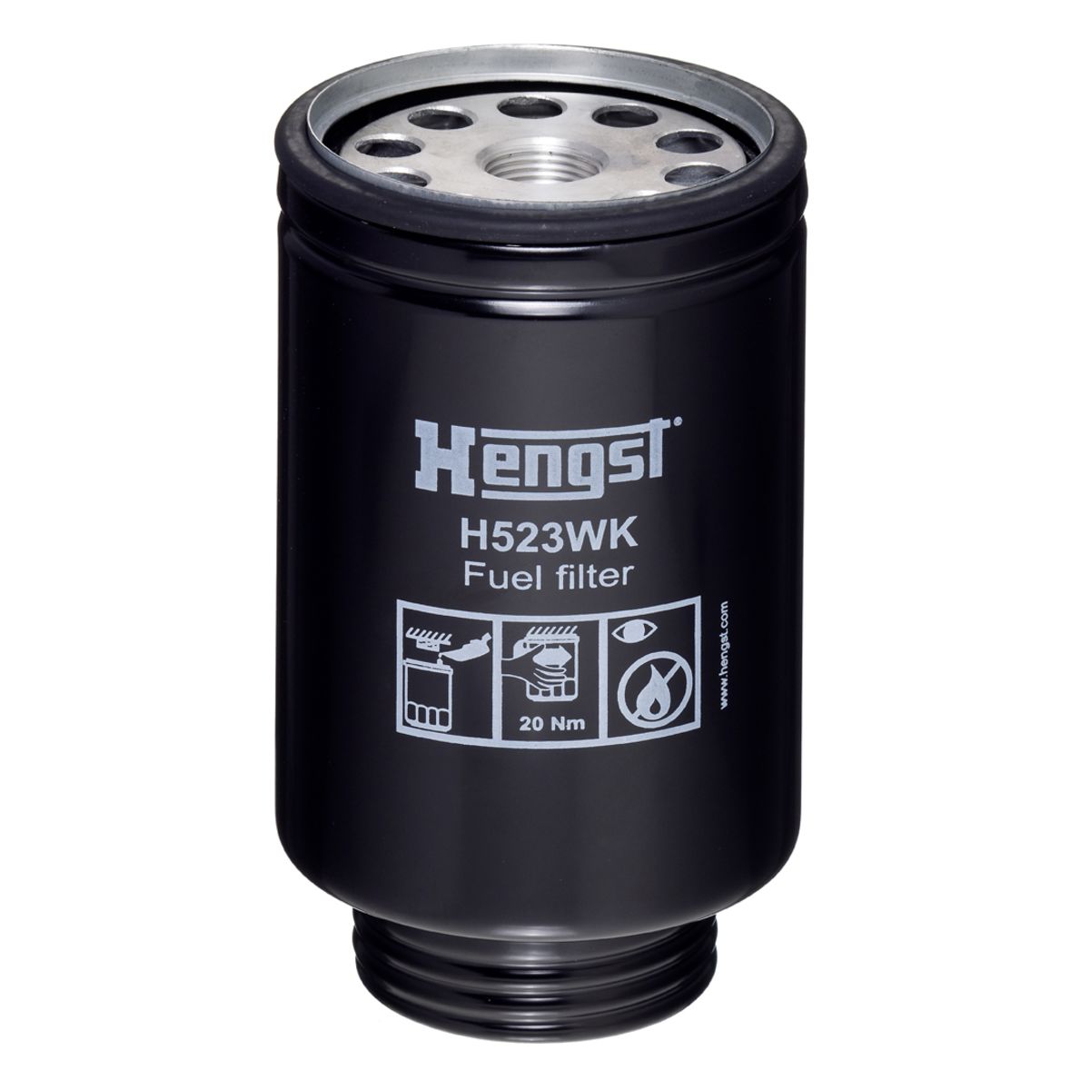 Polttoainesuodatin HENGST FILTER H523WK D539