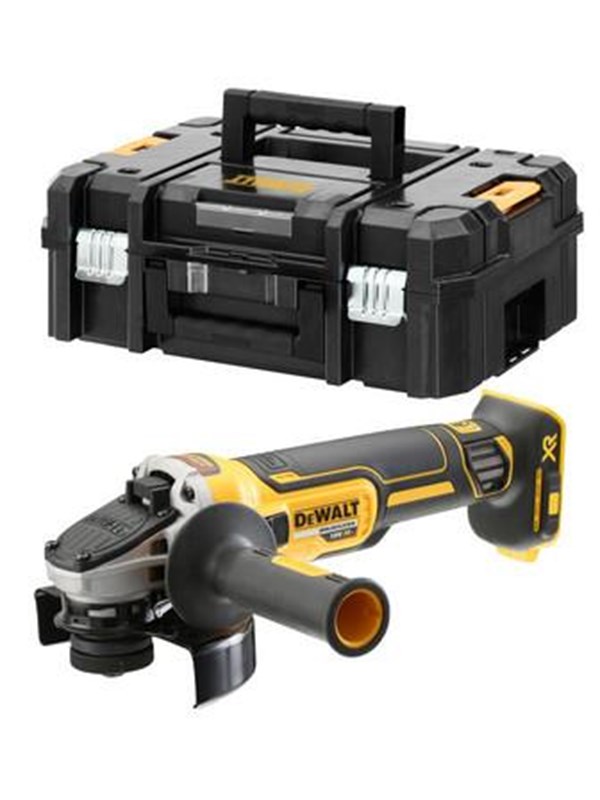 DEWALT DCG405NT-XJ Akkukulmahiomakone 18V XR - 125mm. - Löysä yksikkö TSTAKissa - Ilman akkua ja laturia - SOLO