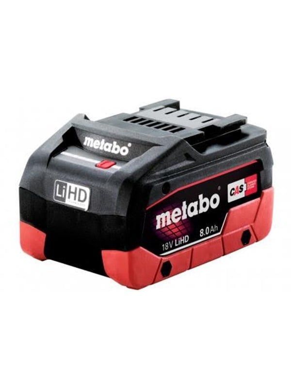 Metabo 625369000, Akku, 8 ah, 18 V, Metabo, Musta, Punainen, 1 kpl